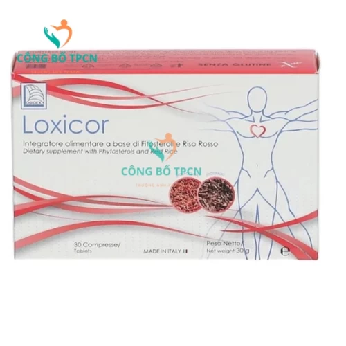 Loxicor - Hỗ trợ hạ mỡ máu hiệu quả
